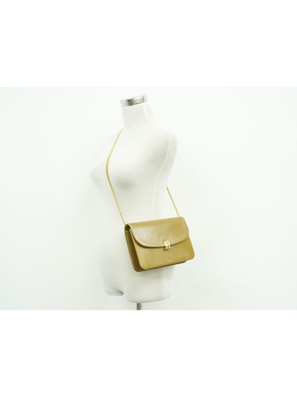 Dior Leather Chain Shoulder Bag Brown - Picture 6 of 9